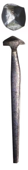 Glasgow Rosehead Flat Point, 50mm, Hot-Dip Galvanized, 1 Pound