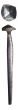 Glasgow Rosehead Flat Point, 50mm, Hot-Dip Galvanized, 1 Pound