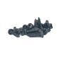 Black 5/8" x 7 Pyramid Head Wood Screw, Box 100