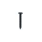 Black Stainless 1-1/4 x 12 Pyramid Head Wood Screw, Box 15