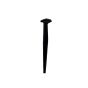 Decorative Wrought Head-2" 6d-Black Oxide Finish-1 Pound