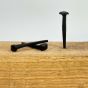 Decorative Wrought Head-2" 6d-Black Oxide Finish-1 Pound