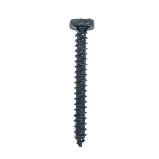 Black 1-1/2" x 8 Pyramid Head Wood Screw, Box 1000