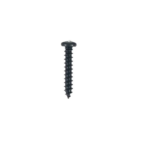 Black Stainless 1-1/4 x 12 Pyramid Head Wood Screw, Box 15